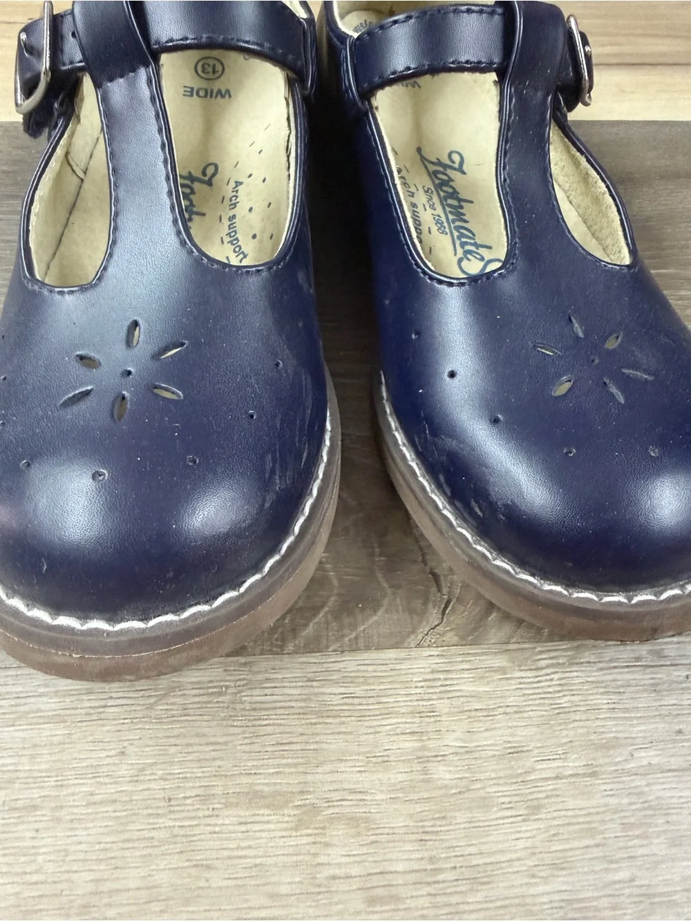 Footmates Harper navy blue